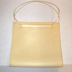 ❤️Rare New Authentic LOUIS VUITTON VANILLA ST TROPEZ EPI Leather Skinny Ba…
